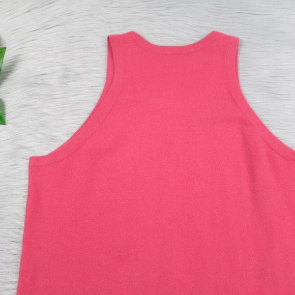 FRENCKENBERGER Haveloos Cashmere Sweater Tank Top Sleeveless Scoop Neck Medium - Picture 7 of 10